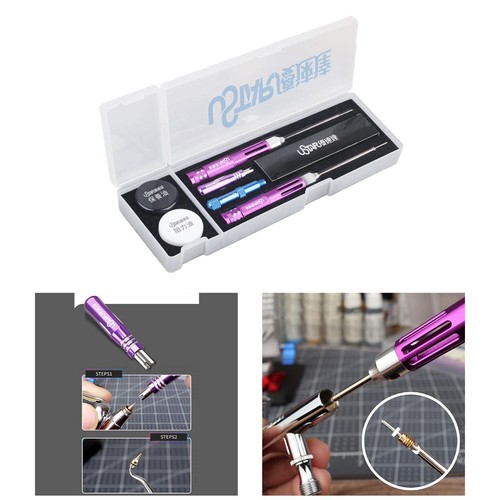 Airbrush painting cleaning - airbrush,