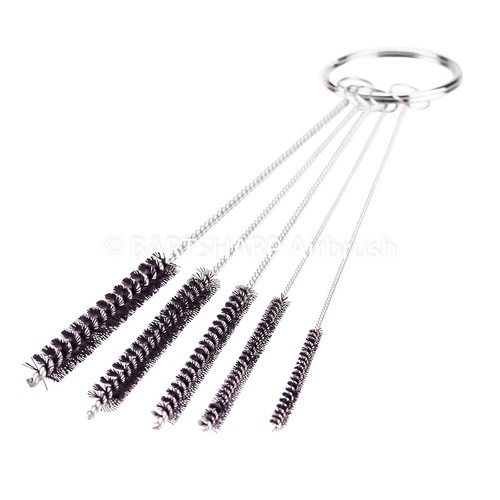 5pc airbrush cleaning brushes - 5pc,