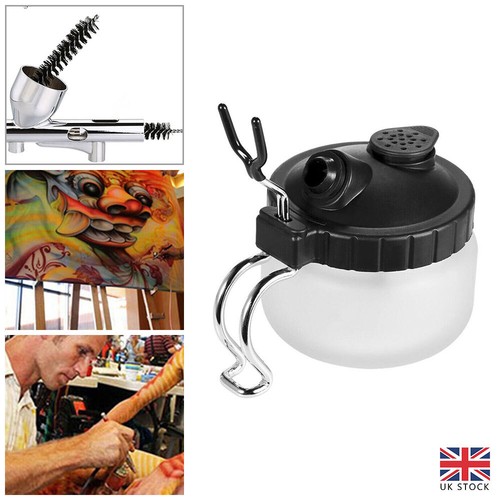 Airbrush cleaning pot - airbrush, cleaner
