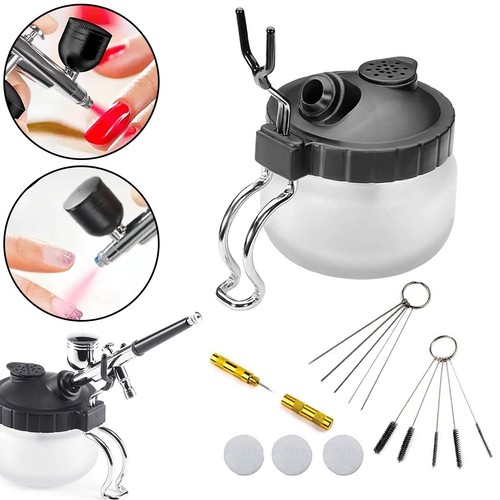 Airbrush cleaning pot - cleaning, cleaner