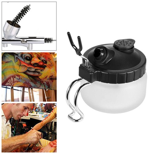 Airbrush cleaning pot - pot, cleaner