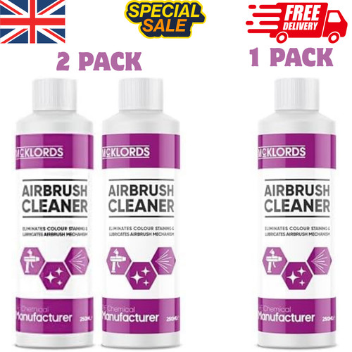 Airbrush cleaning solution - airbrush, |