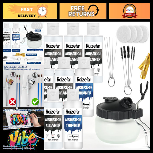 Airbrush cleaning kit - airbrush,