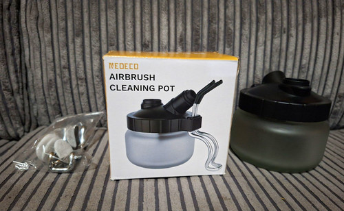 Neoeco airbrush cleaning pot - airbrush,
